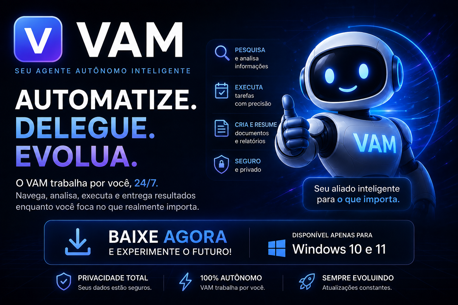 VAM IDE, agente de IA autônomo da Manus